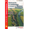 Carte randonnée GR14/GR703/GR714 ITINERANCE ET RANDONNÉES À TRAVERS LA MEUSE 5500