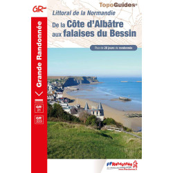 Carte randonnée GR21/GR223 DE LA CÔTE D'ALBATRE AUX FALAISES DU BESSIN 204