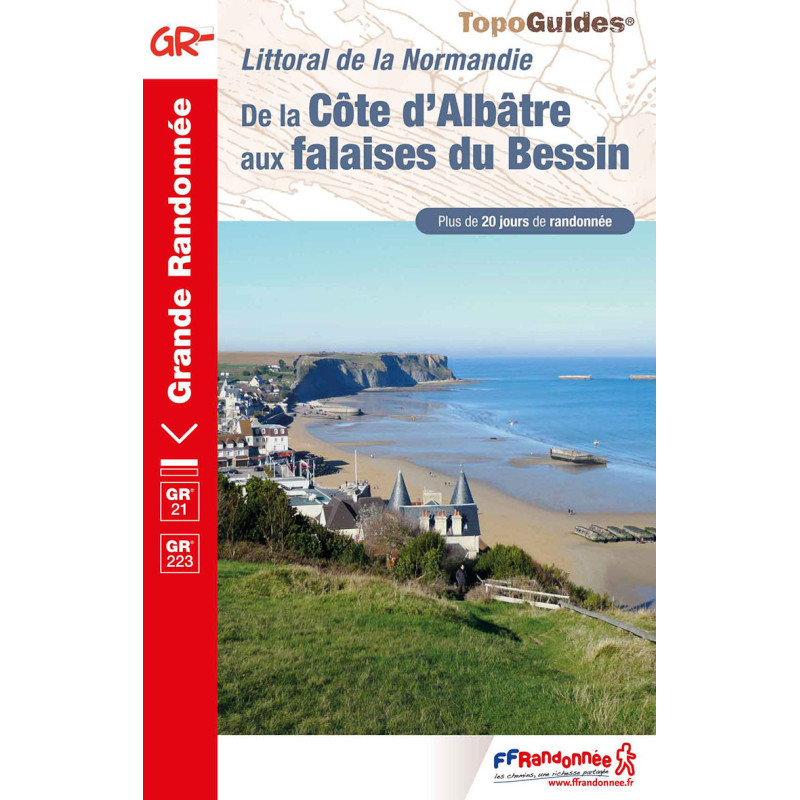 Carte randonnée GR21/GR223 DE LA CÔTE D'ALBATRE AUX FALAISES DU BESSIN 204