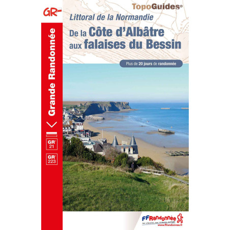 Carte randonnée GR21/GR223 DE LA CÔTE D'ALBATRE AUX FALAISES DU BESSIN 204