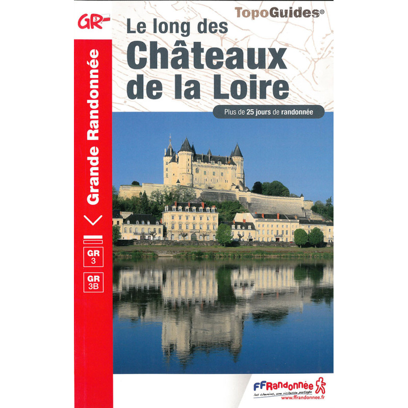 Carte randonnée GR3/GR3B LES CHATEAUX DE LA LOIRE 333