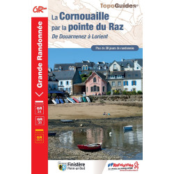 Carte randonnée GR34/GR38 LA CORNOUAILLE PAR LA POINTE DU RAZ  348