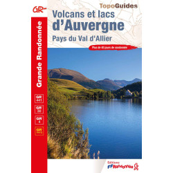 Carte randonnée GR4/GR30/GR441/GRP VOLCANS ET LACS D'AUVERGNE 304