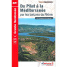 Carte randonnée GR42 BALCONS DU RHÔNE, DU PILAT À LA CAMARGUE 411