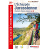 Carte randonnée GR5/GR59/GR559/GR509 L'ECHAPPÉE JURASSIENNE 390