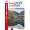 Carte randonnée GR54/GR541 TOUR DE L'OISANS ET DES ECRINS  PN DES ECRINS 508