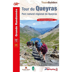 Carte randonnée GR58/GRP TOUR DU QUEYRAS 505
