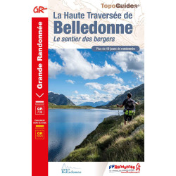 Carte randonnée GR738 HAUTE TRAVERSÉE DE BELLEDONNE 738