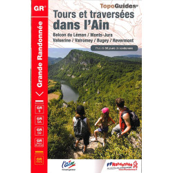 Carte randonnée GR9/GR59/GR9A TOURS ET TRAVERSEES DANS L'AIN 901