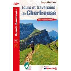 Carte randonnée GR9/GR96/GRP TOURS ET TRAVERSEES DE CHARTREUSE 903