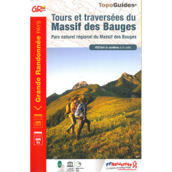 Carte randonnée GR96 TOURS ET TRAVERSÉES DU MASSIF DES BAUGES 902
