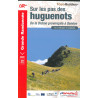 Carte randonnée GR965 SENTIER DES HUGUENOTS 965
