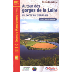 Carte randonnée GRP AUTOUR DES GORGES DE LA LOIRE 420