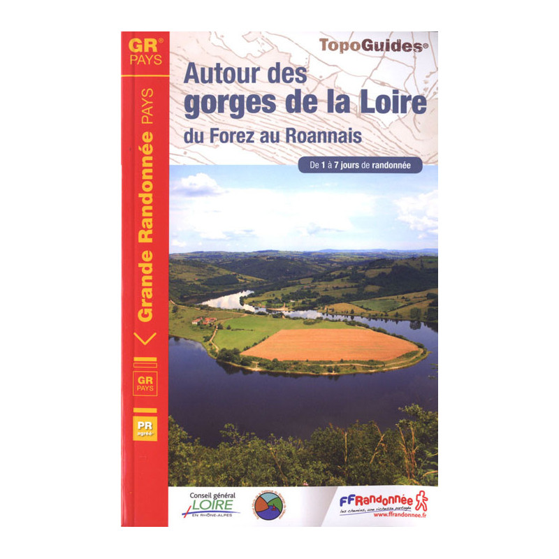 Carte randonnée GRP AUTOUR DES GORGES DE LA LOIRE 420
