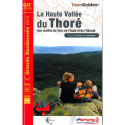 Carte randonnée GRP LA HAUTE VALLEE DU THORE 812