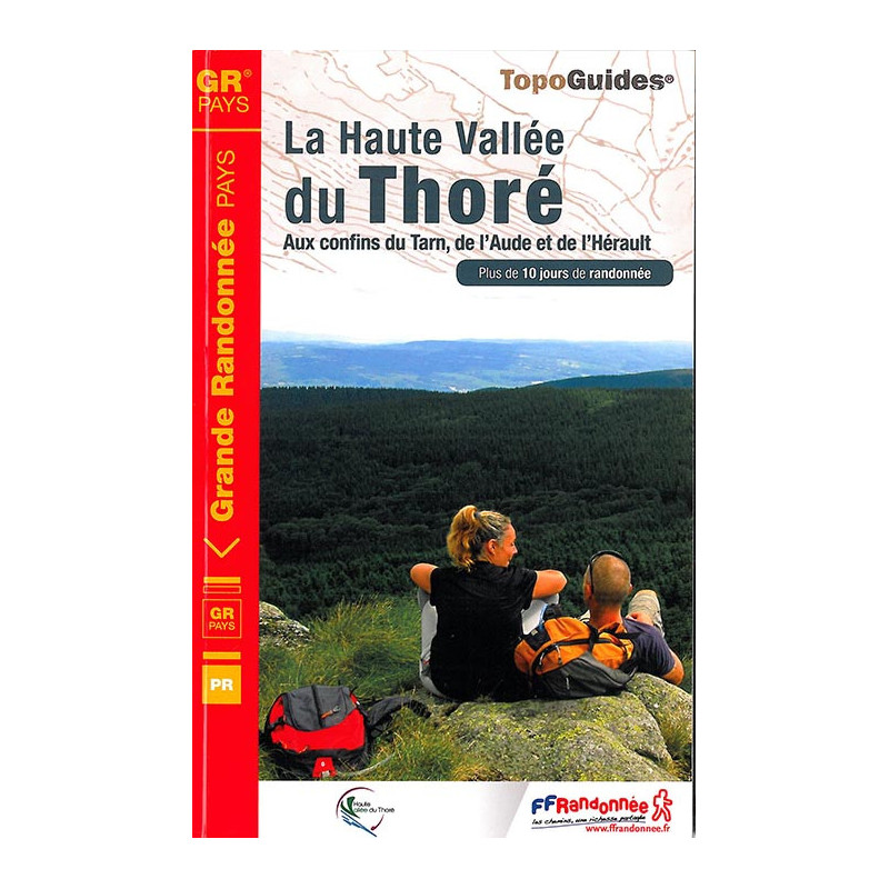 Carte randonnée GRP LA HAUTE VALLEE DU THORE 812 Carte randonnée GRP LA HAUTE VALLEE DU THORE 812