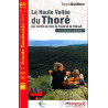 Carte randonnée GRP LA HAUTE VALLEE DU THORE 812