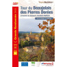 Carte randonnée GRP TOUR DU BEAUJOLAIS DES PIERRES DOREES 6900
