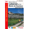 Carte randonnée GRP TOURS DANS LE LUBERON ET LES MONTS DE VAUCLUSE 8401
