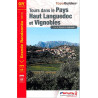 Carte randonnée GRP/GR787 TOURS DANS LE PAYS HAUT-LANGUEDOC ET VIGNOBLES 3400