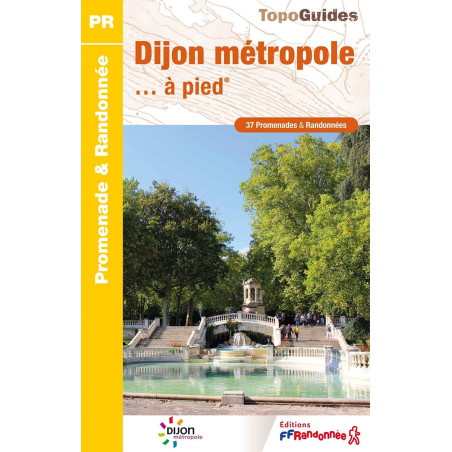 Carte randonnée DIJON METROPOLE A PIED P211
