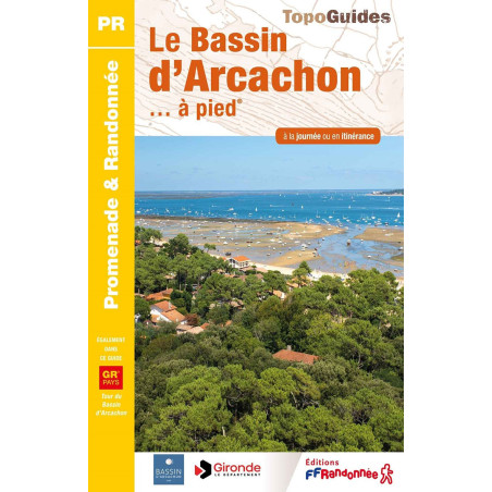 Carte randonnée GRP AUTOUR BASSIN ARCACHON A PIED