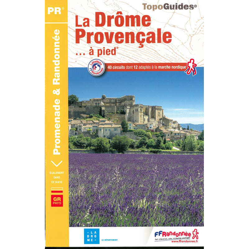 Carte randonnée GRP LA DRÔME PROVENCALE À PIED P262 Carte randonnée GRP LA DRÔME PROVENCALE À PIED P262