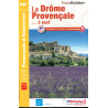 Carte randonnée GRP LA DRÔME PROVENCALE À PIED P262
