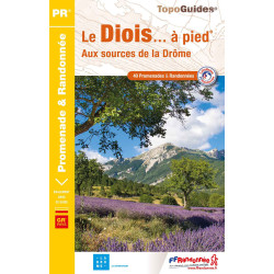 Carte randonnée GRP LE DIOIS... A PIED P265