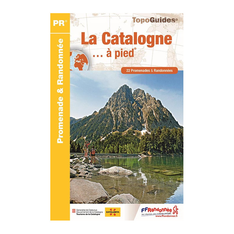 Carte randonnée LA CATALOGNE A PIED IN02 Carte randonnée LA CATALOGNE A PIED IN02