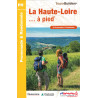 Carte randonnée LA HAUTE LOIRE A PIED D043