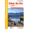 Carte randonnée LE COEUR DU VAR A PIED P835