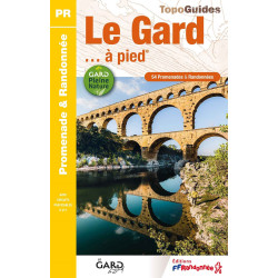 Carte randonnée LE GARD A PIED D030