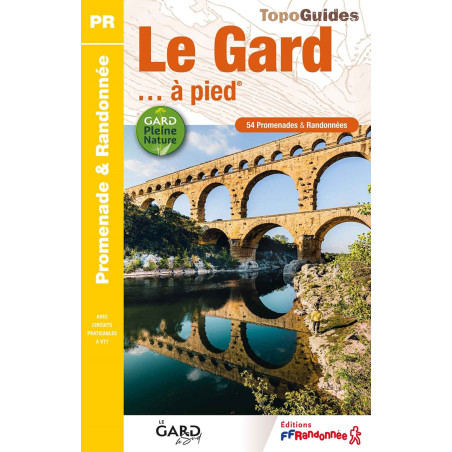 Carte randonnée LE GARD A PIED D030