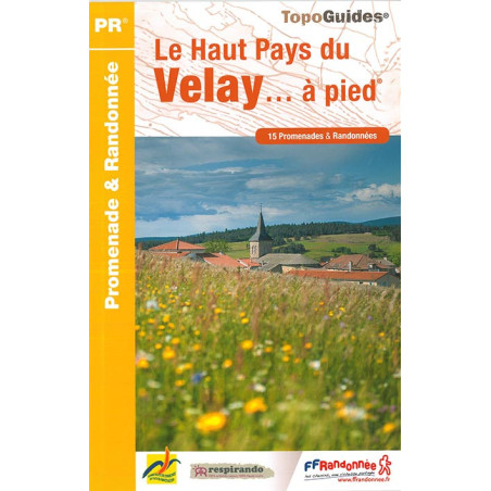 Carte randonnée LE HAUT PAYS DU VELAY A PIED P436