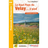 Carte randonnée LE HAUT PAYS DU VELAY A PIED P436