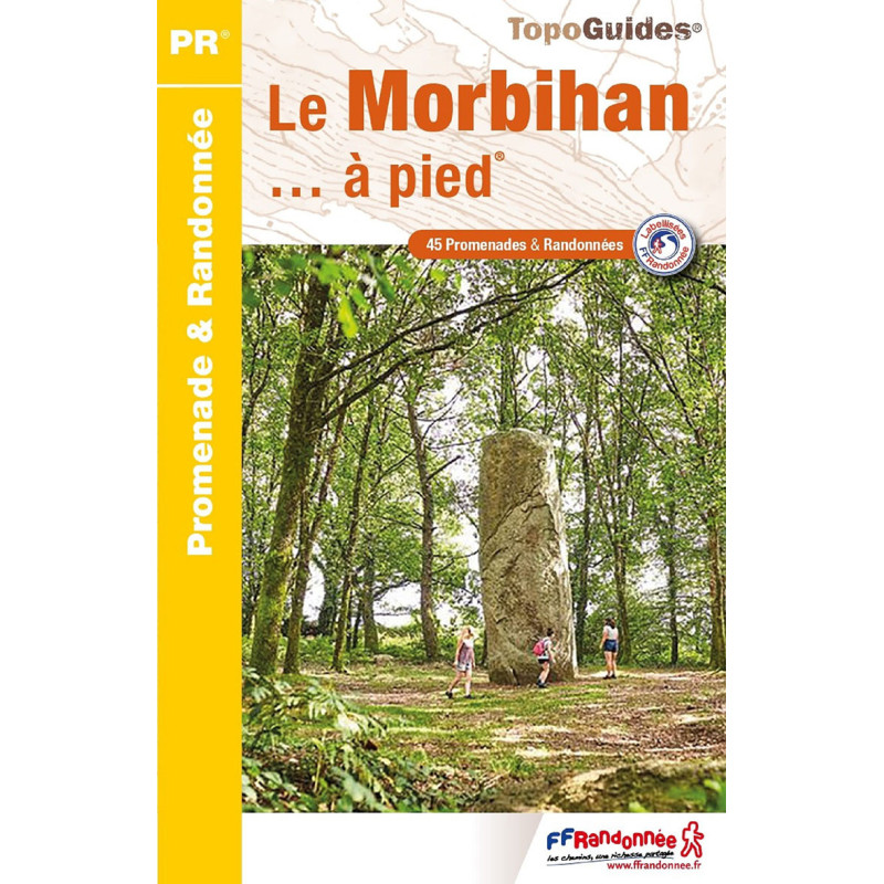Carte randonnée LE MORBIHAN A PIED D056