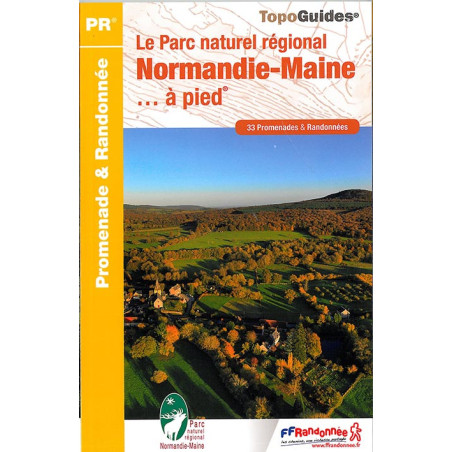 Carte randonnée LE PARC DE NORMANDIE-MAINE A PIED PN21