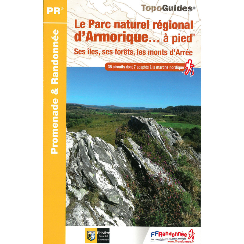 Carte randonnée LE PARC NATUREL ARMORIQUE A PIED PN12 Carte randonnée LE PARC NATUREL ARMORIQUE A PIED PN12
