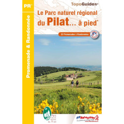 Carte randonnée LE PARC NATUREL REGIONAL DU PILAT A PIED PN05