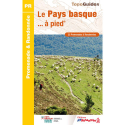 Carte randonnée LE PAYS BASQUE A PIED P642