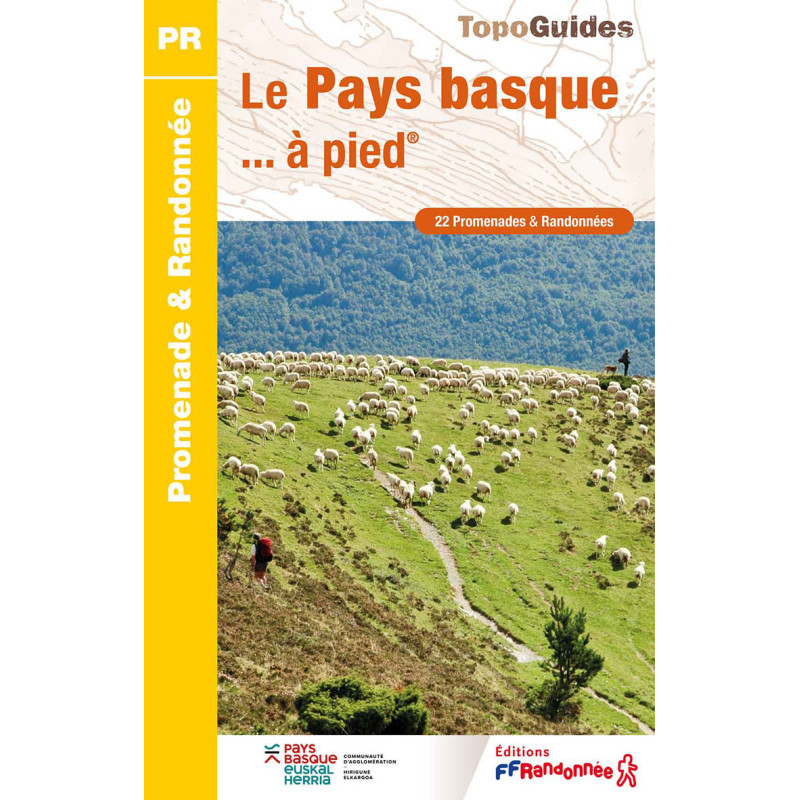 Carte randonnée LE PAYS BASQUE A PIED P642 Carte randonnée LE PAYS BASQUE A PIED P642