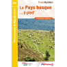 Carte randonnée LE PAYS BASQUE A PIED P642