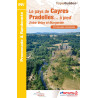 Carte randonnée LE PAYS DE CAYRES PRADELLES A PIED P43H