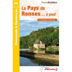 Carte randonnée LE PAYS DE RENNES A PIED P352