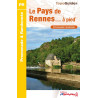 Carte randonnée LE PAYS DE RENNES A PIED P352