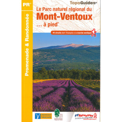 Carte randonnée LE PNR DU MONT-VENTOUX A PIED PN23