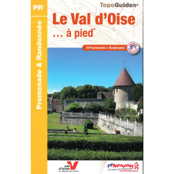 Carte randonnée LE VAL D'OISE A PIED D095