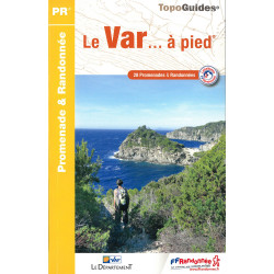 Carte randonnée LE VAR A PIED D083