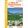 Carte randonnée LES ALPES DE HAUTE PROVENCE A PIED D004